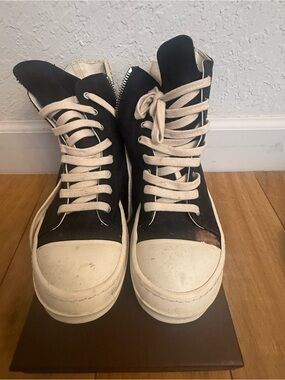 Rick Owen’s dark shadow shoes